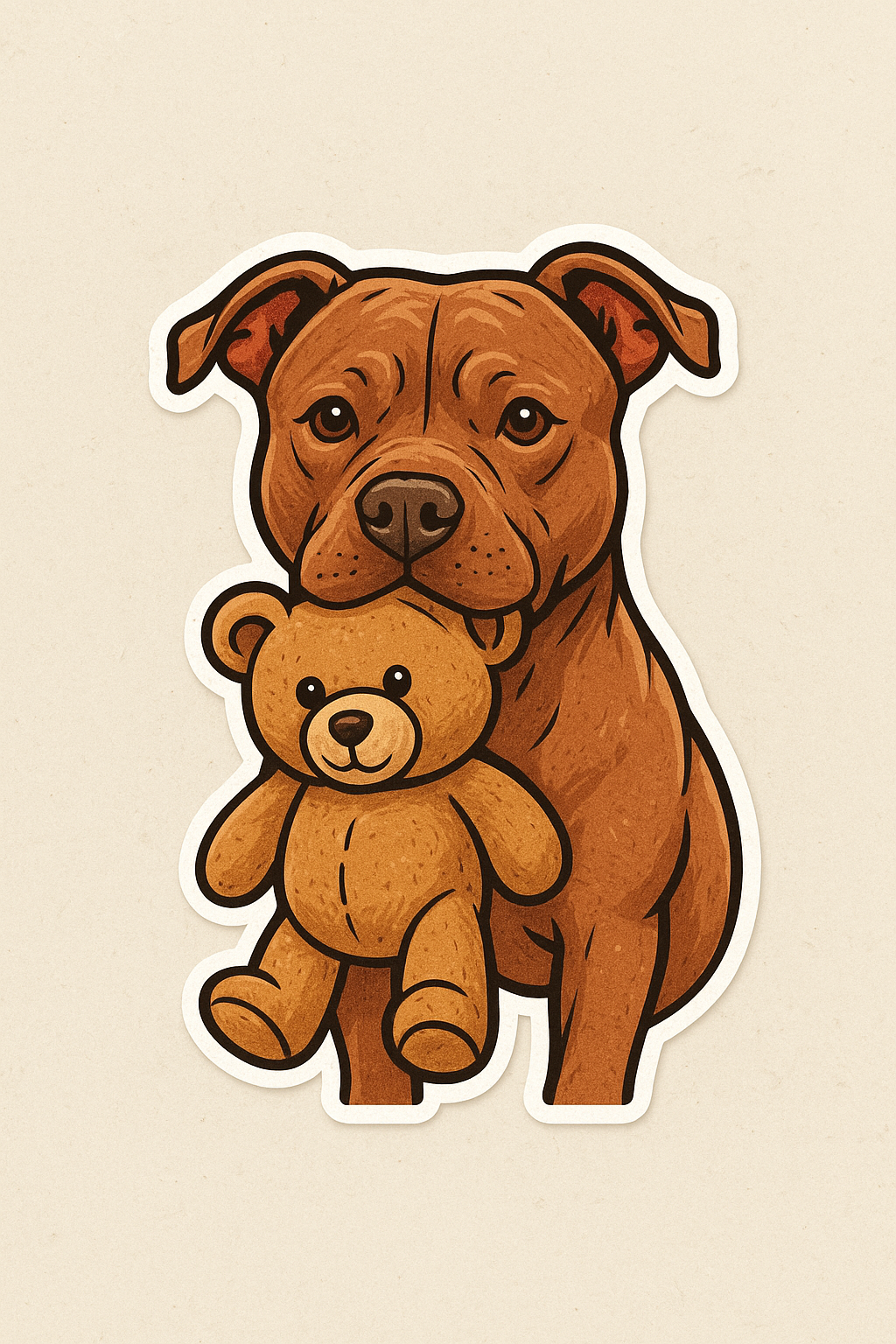 2" Pitbull Sticker