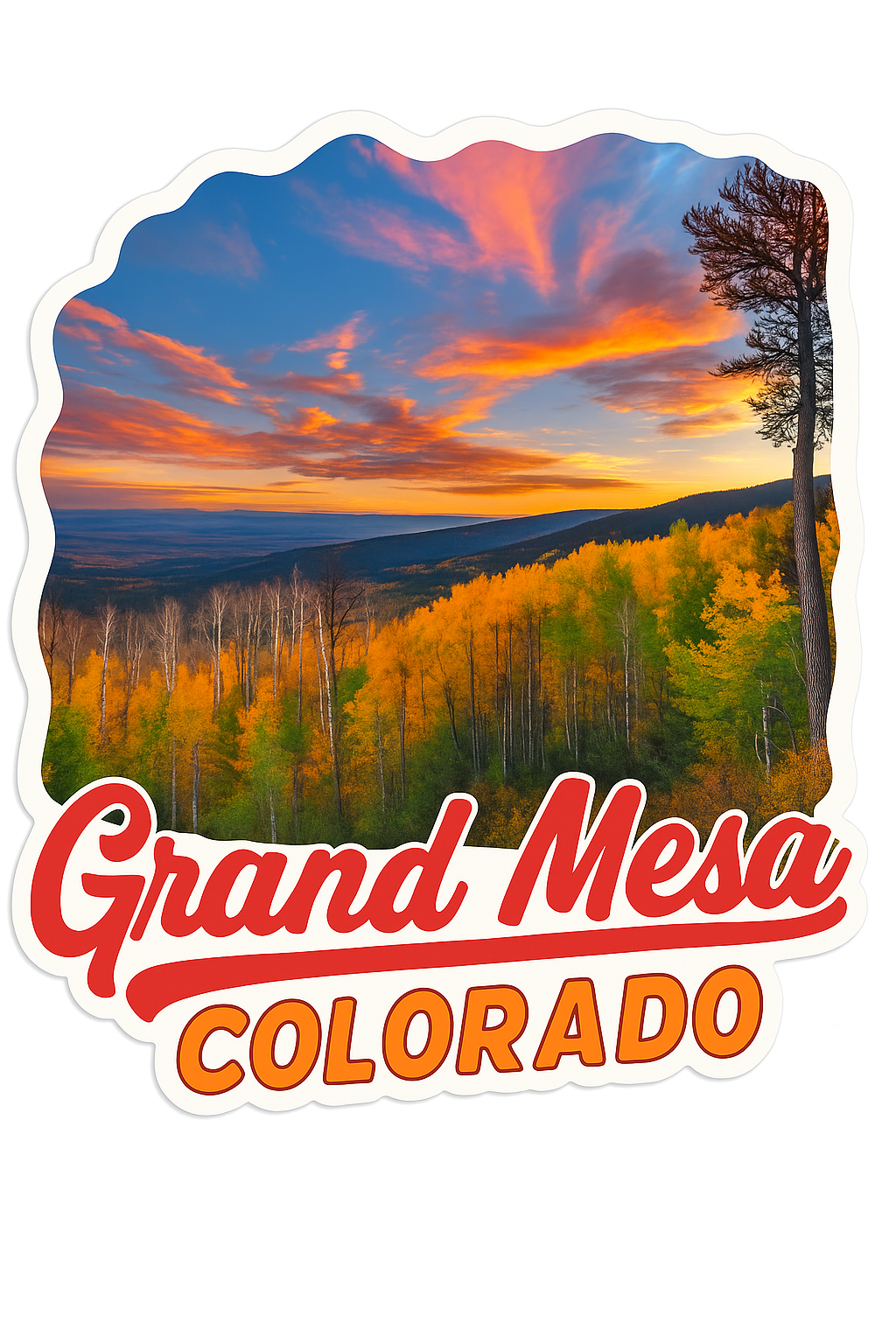 2" Grand Mesa Sticker