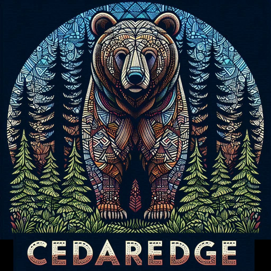 3.5" Cedaredge Bear Sticker